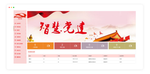 智慧黨建平台